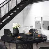 VILLEROY & BOCH Iconic La Boule Servizio Tavola Piatti Porcellana Nero