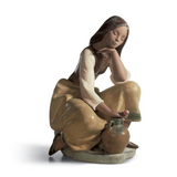 LLADRO' - Romantic Water Carrier Figure Sculpture Statue 01013525