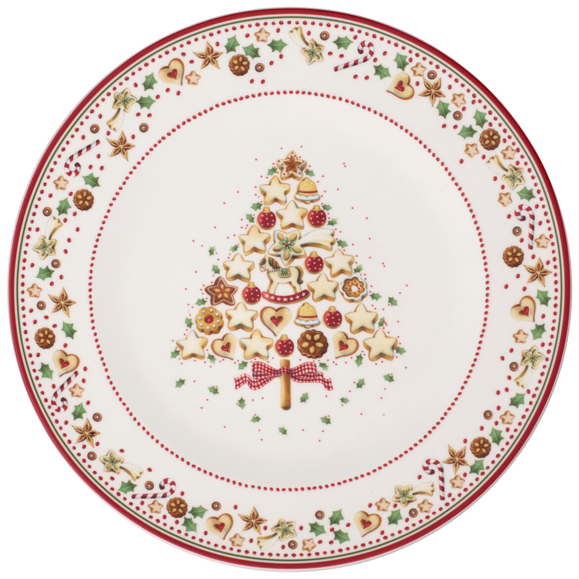 Piatto segnaposto Winter Bakery Delight Villeroy & Boch in porcellana decorata