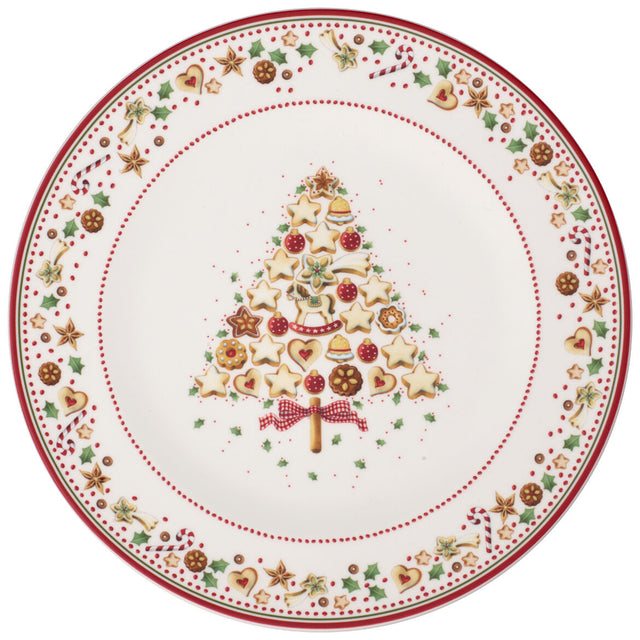 Piatto segnaposto Winter Bakery Delight Villeroy & Boch in porcellana decorata