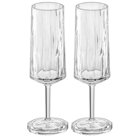 Calice spumante Koziol in materiale termoplastico trasparente 20 cm 100ml