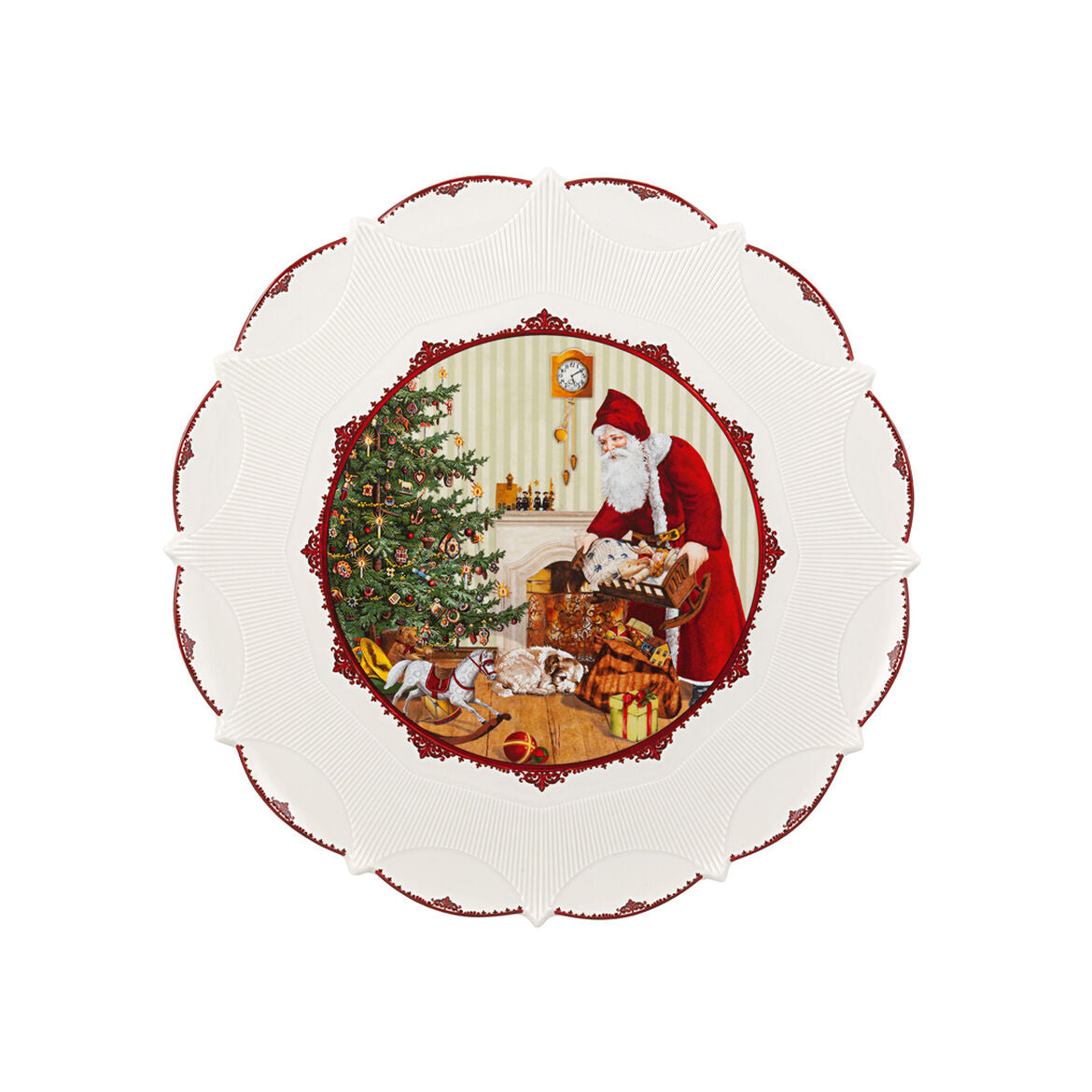 Piatto torta Toy's Fantasy Villeroy & Boch in porcellana decorata 42 cm
