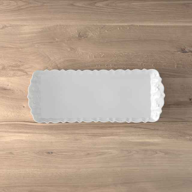Vassoio torta Toy's Delight Royal Classic Villeroy & Boch porcellana bianca