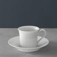 Set tazza tè Cellini Villeroy & Boch in porcellana bianca con rilievi 200ml