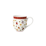 Tazza Toy's Delight Villeroy & Boch in porcellana con decori natalizi 340 ml