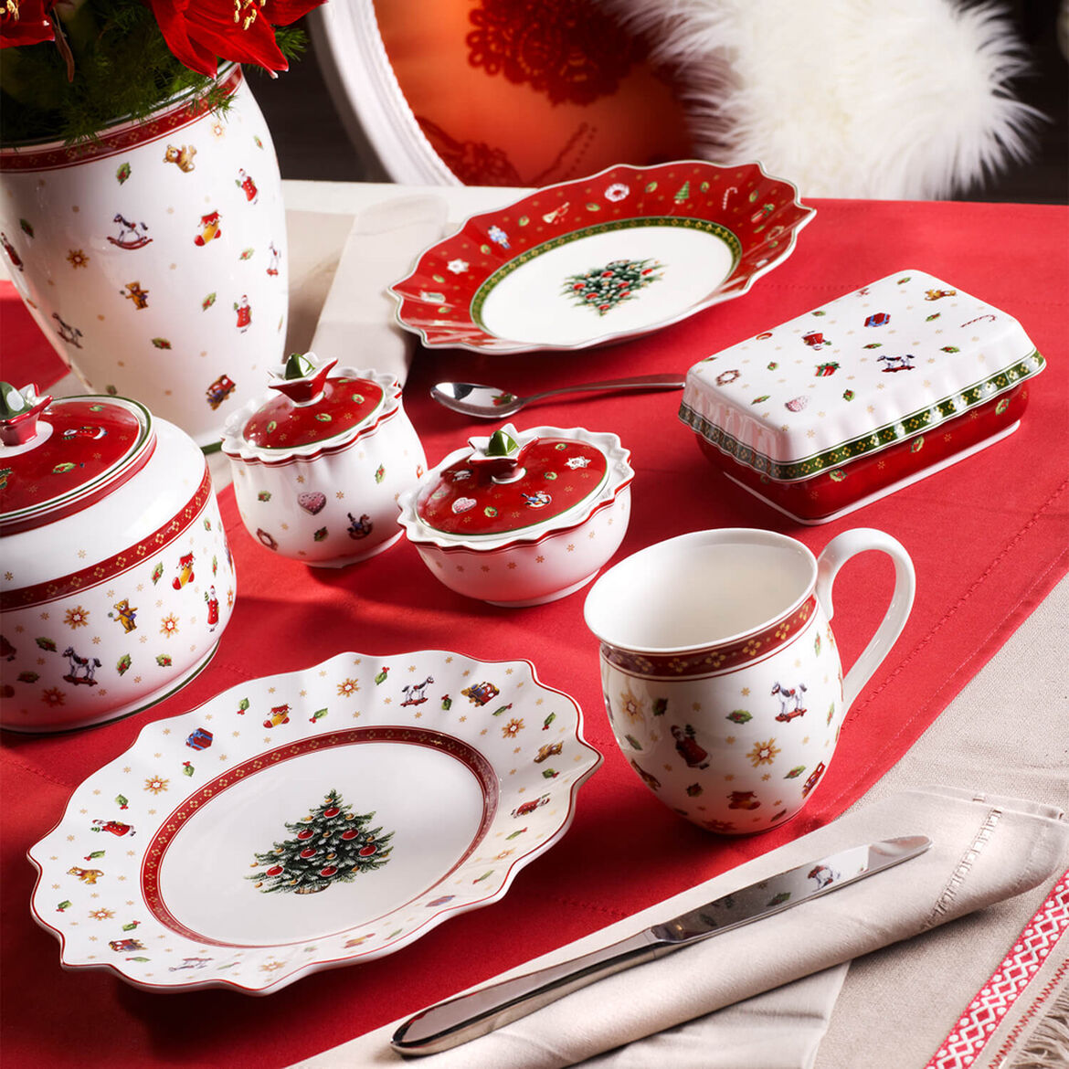 VILLEROY &amp; BOCH - Toy's Delight Mug Coffee Tea Cup 340ml Christmas Table