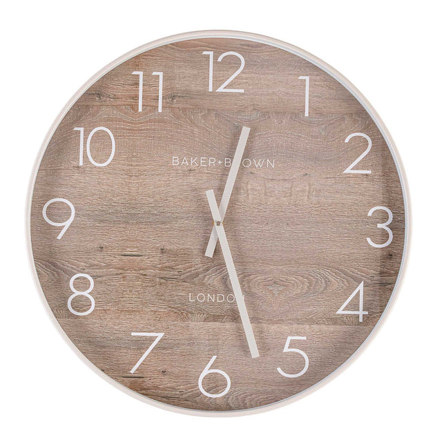 Orologio da parete Whatever Bizzotto in plastica effetto legno 50 cm