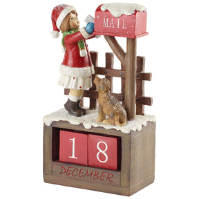Calendario dell'Avvento Villeroy & Boch in resina decorata 22,5 cm
