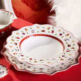 VILLEROY &amp; BOCH - Toy's Delight White Dinner Plate 29cm Christmas Table
