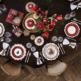 VILLEROY & BOCH - Toy's Delight Piatto Piano Rosso 29cm Tavola Natalizia Natale