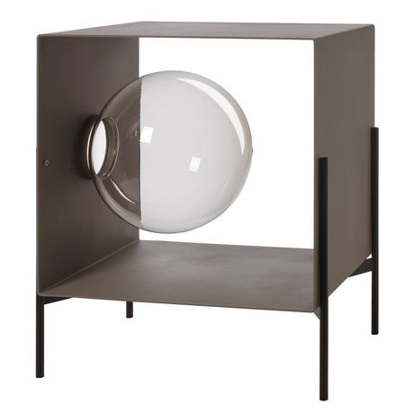 Credenza Globe Arti & Mestieri in metallo colore fango piccola
