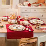 VILLEROY & BOCH - Toy's Delight Piatto Colazione Bianco 24cm Tavola di Natale