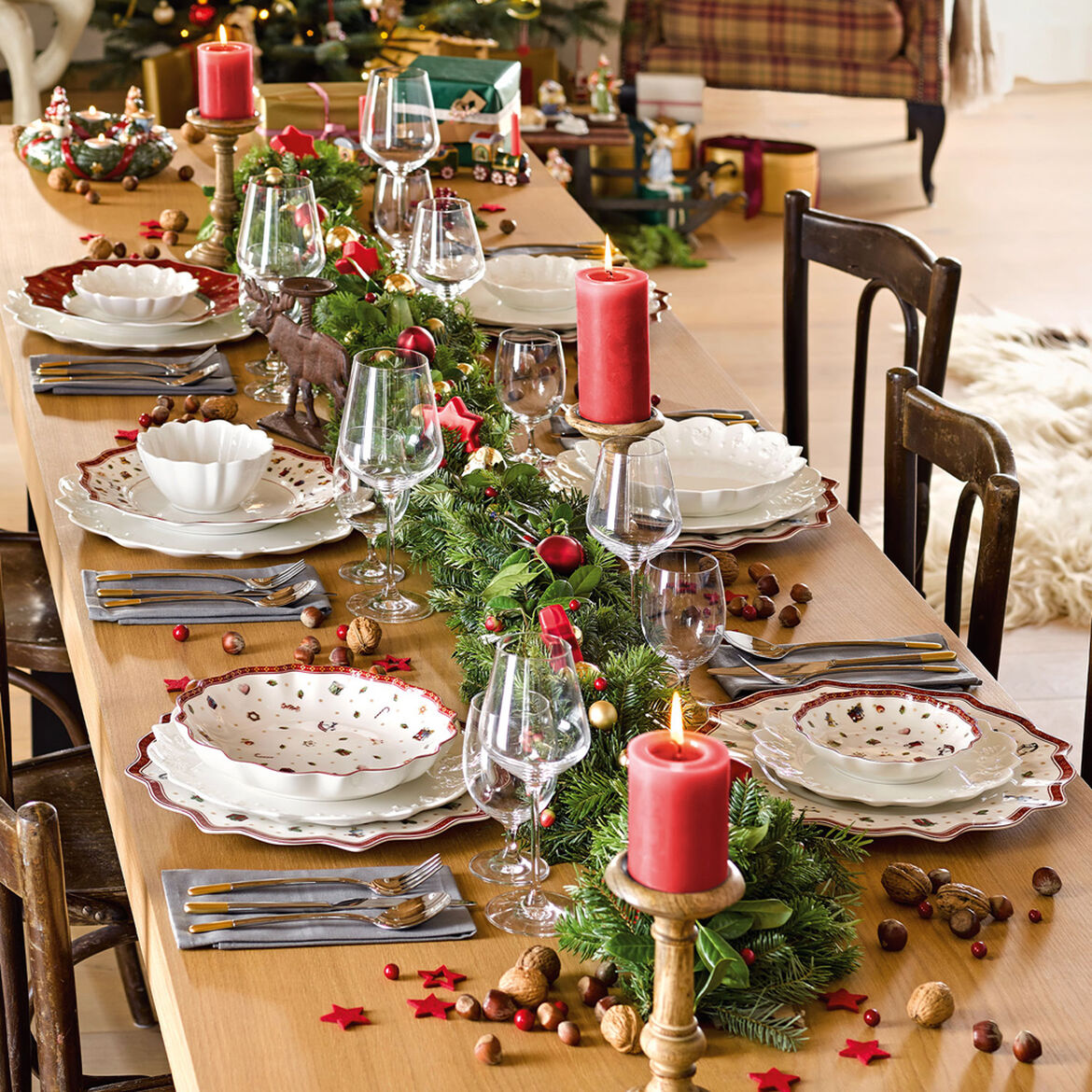 VILLEROY & BOCH Toy's Delight Coppetta Ciotola 16cm Tavola di Natale Porcellana