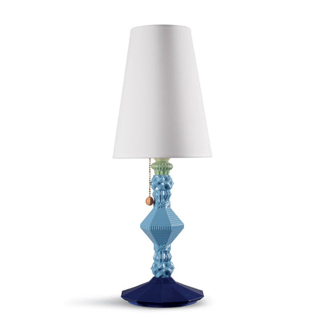 Lampada da tavolo Belle De Nuit Lladrò in porcellana 57x20 cm