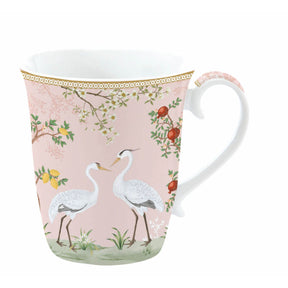 Tazza mug Jardin de Reves Easy Life in porcellana con decoro floreale