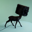 Lampada da tavolo Hirsch Werns in poliresina 61x26x55 cm