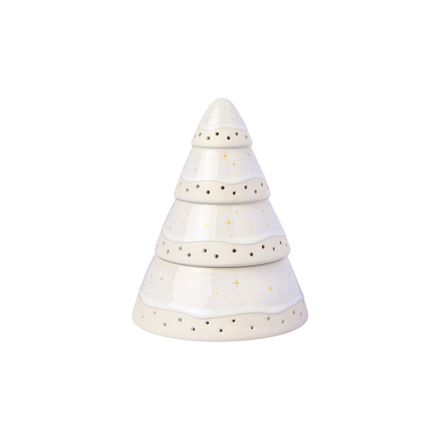 Portacandelina Albero Villeroy & Boch in porcellana bianca 18,5 cm