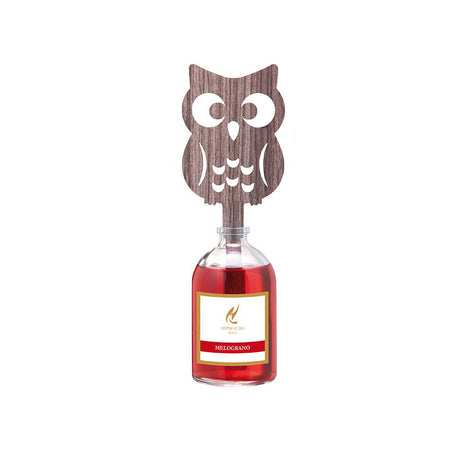 Diffusore a bastoncini Hypno Casa sagoma gufo in cellulosa 100 ml