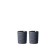 Set 2 bicchieri whisky Ethno Nachtmann in cristallo con intagli 304ml