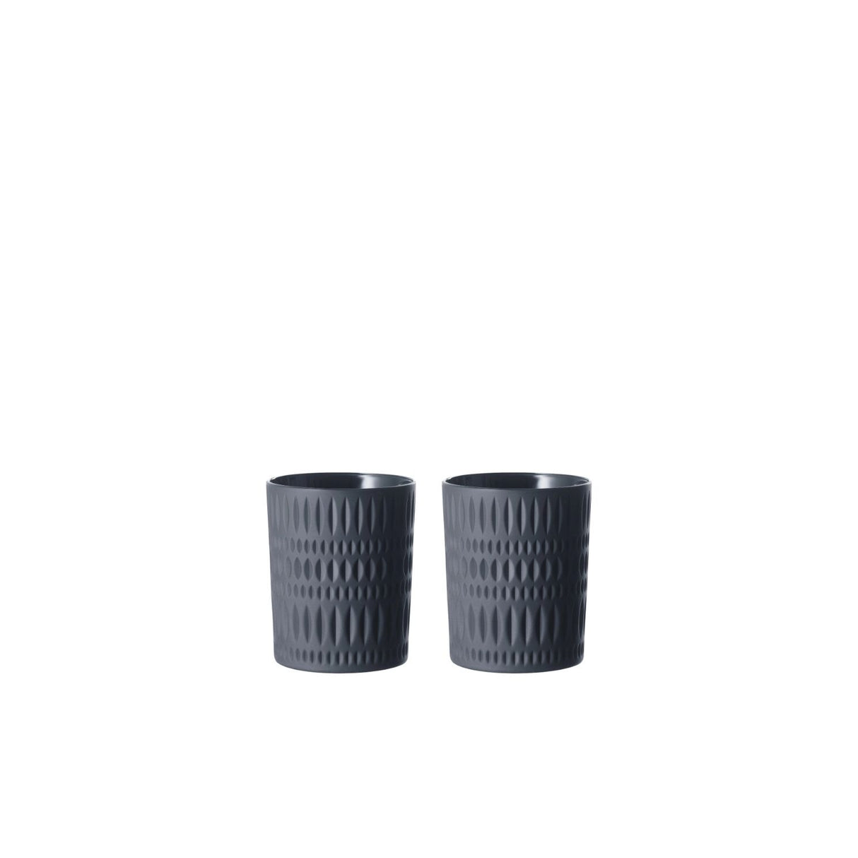 Set 2 bicchieri whisky Ethno Nachtmann in cristallo con intagli 304ml