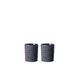 Set 2 bicchieri whisky Ethno Nachtmann in cristallo con intagli 304ml