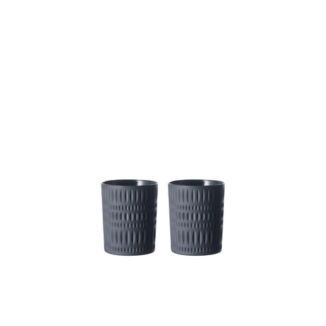 Set 2 bicchieri whisky Ethno Nachtmann in cristallo con intagli 304ml