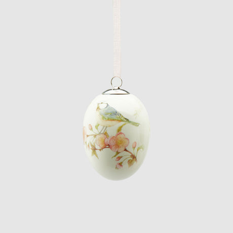 Ovetto di Pasqua EDG in ceramica decorata 5,5x7,5 cm