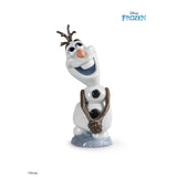 Statuetta Olaf Lladrò in porcellana lucida 17x8 cm colorata