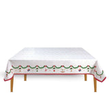 Tovaglia natalizia Easy Life in cotone decoro Schiaccianoci 250x145 cm
