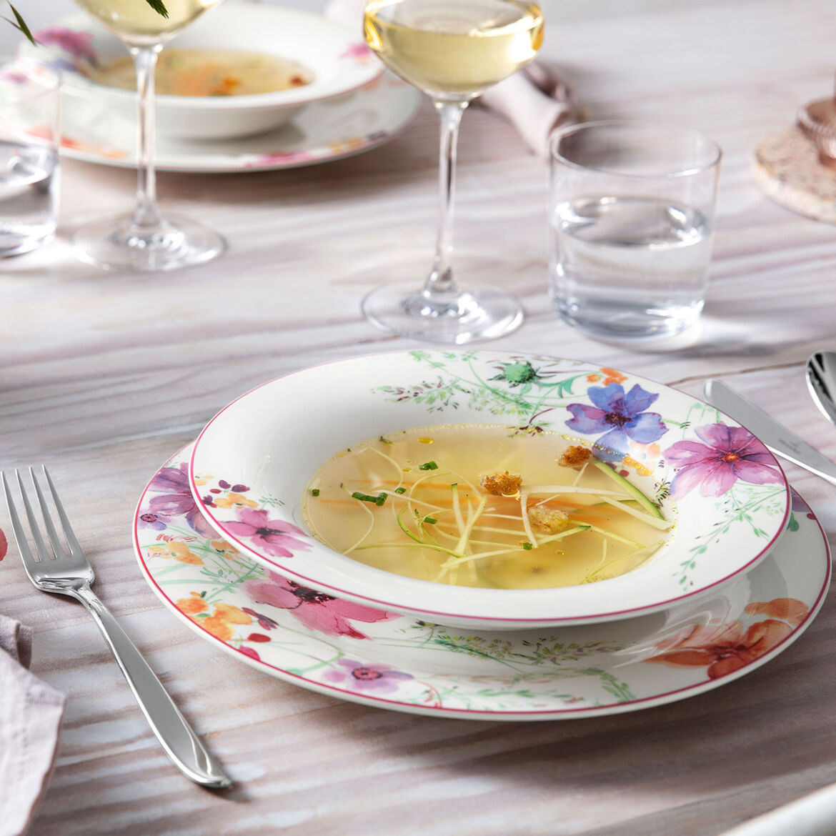 VILLEROY &amp; BOCH - Mariefleur Basic Dinner Plate 27cm Porcelain