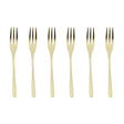 Set forchette dessert Sambonet acciaio inox color champagne 6 pezzi