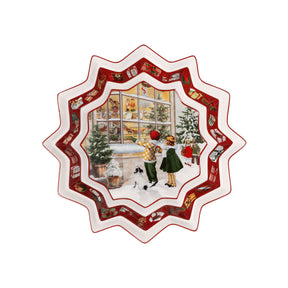 Ciotola Toy's Fantasy Villeroy & Boch in porcellana con decoro natalizio 25 cm