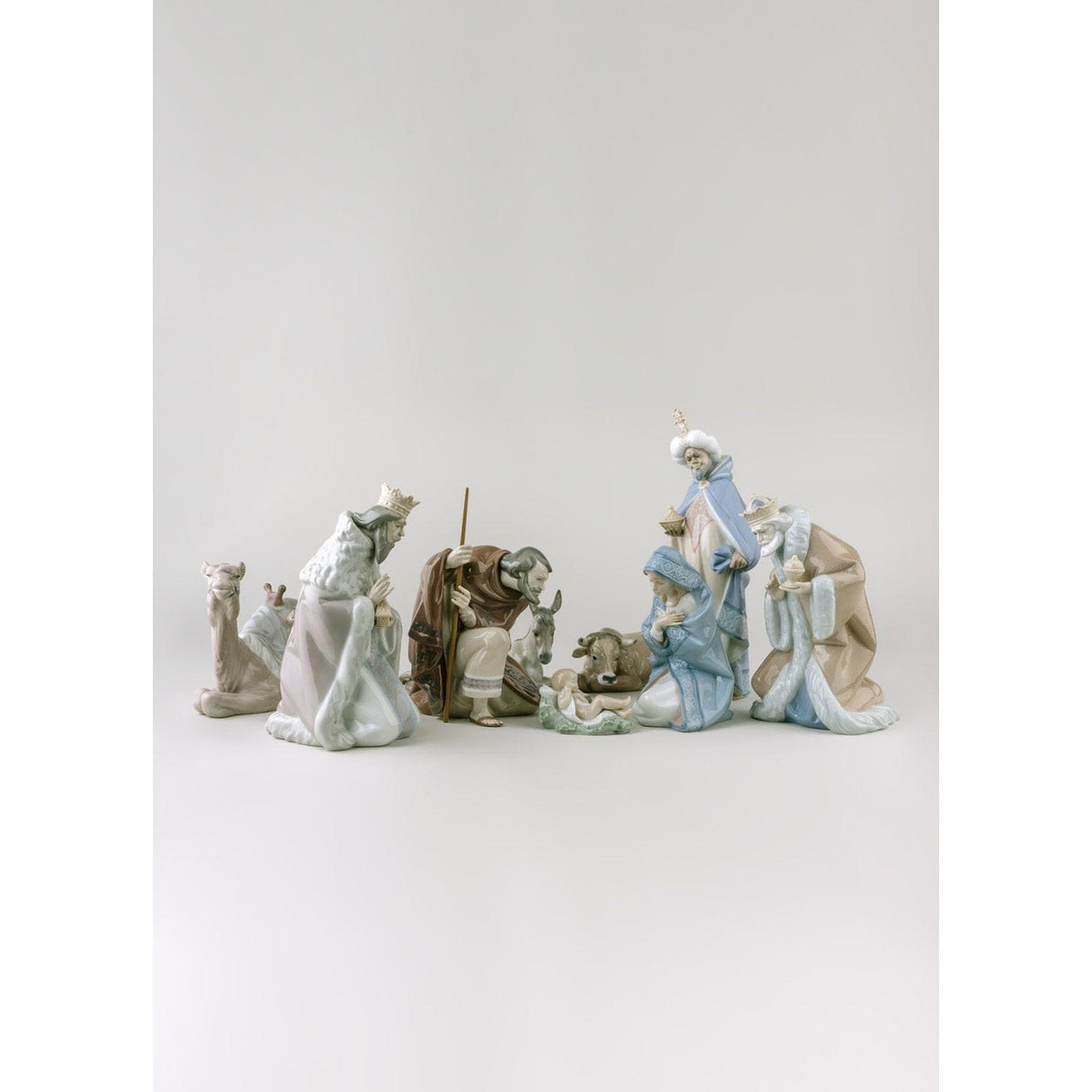LLADRO' Figurina Natività Maria II 18x13cm Porcellana