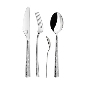 Set posate Rain Giannini in alluminio spessore 2,5 mm 24 pezzi