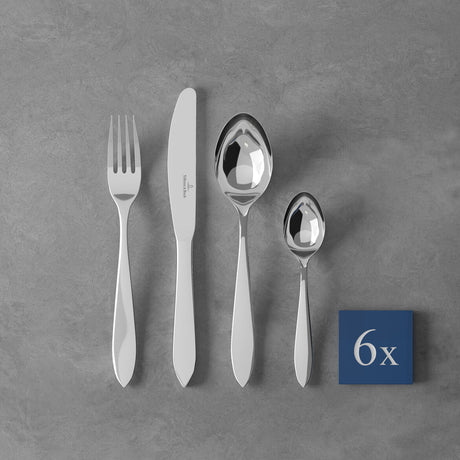 Set posate Arthur Villeroy & Boch in acciaio inox 24 pezzi