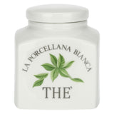 Barattolo tè La Porcellana Bianca in porcellana bianca 500 ml