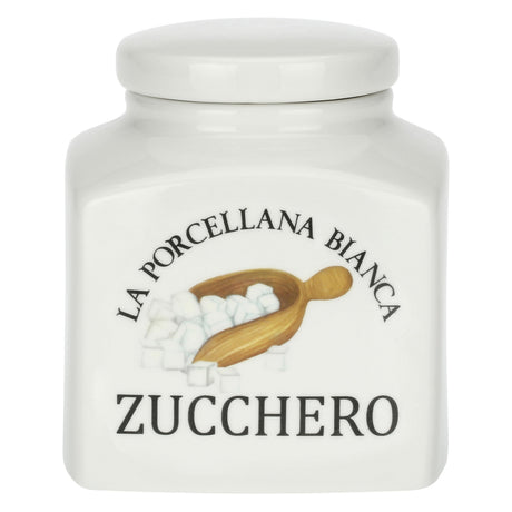 Barattolo zucchero La Porcellana Bianca in porcellana bianca 1,1 L