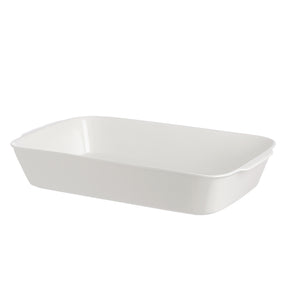 Teglia rettangolare La Porcellana Bianca in porcellana bianca 31x19 cm