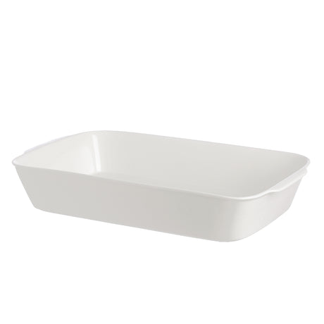 Teglia rettangolare La Porcellana Bianca in porcellana bianca 31x19 cm
