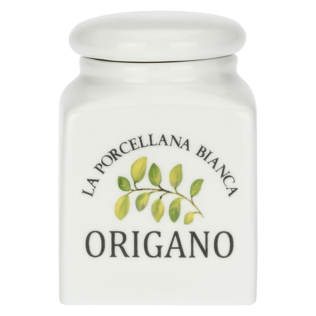 Barattolo origano La Porcellana Bianca in porcellana 6,5x6 cm