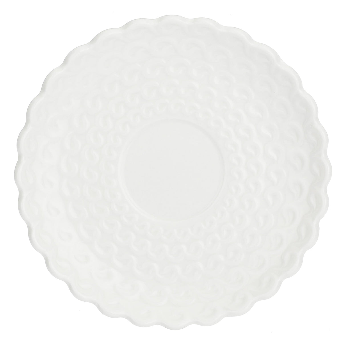 LA PORCELLANA BIANCA Momenti Set 6 Pezzi Tazza Caffè con Piattino 85ml Bianco