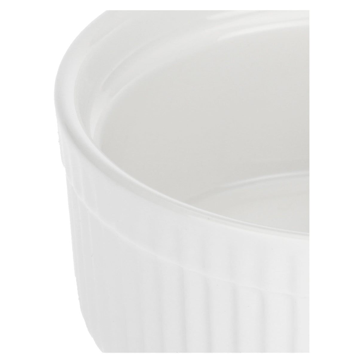 LA PORCELLANA BIANCA Arezzo Set 6 Pezzi Remequin Stampo 11,5cm Bianco Porcellana