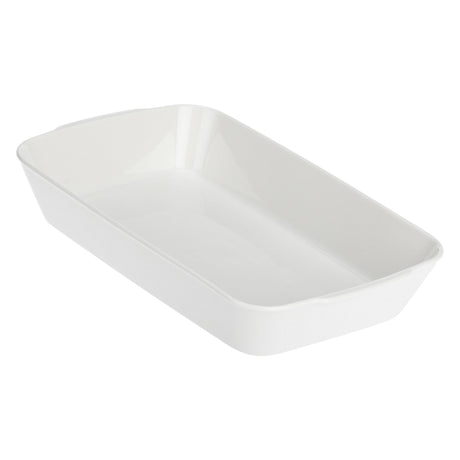 Teglia rettangolare La Porcellana Bianca in porcellana bianca 35x22 cm