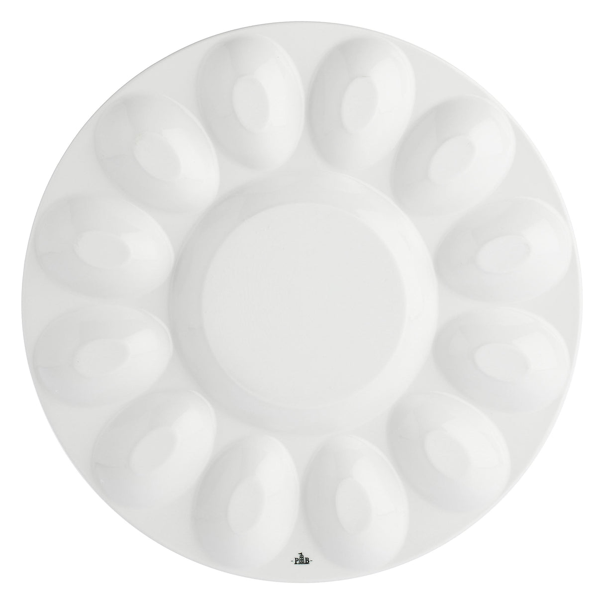 Vassoio porta uova La Porcellana Bianca in porcellana bianca 26,5 cm