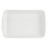 LA PORCELLANA BIANCA Anghieri Teglia Rettangolare Stondata 39x25cm Porcellana