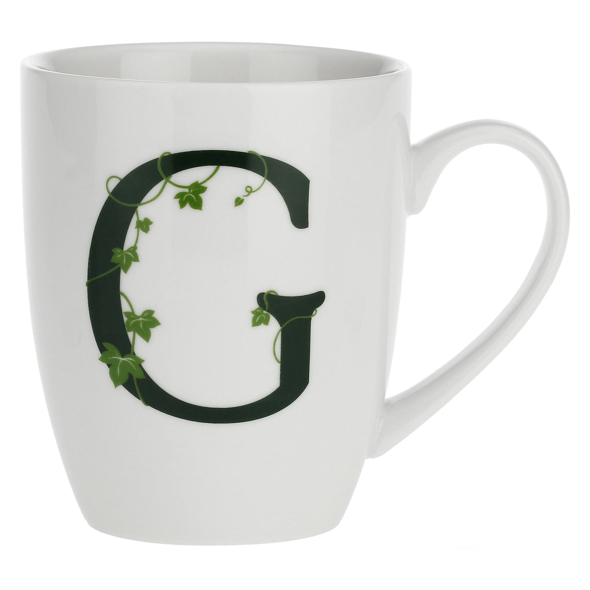 Tazza mug lettera G La Porcellana Bianca in porcellana bianca 380 ml