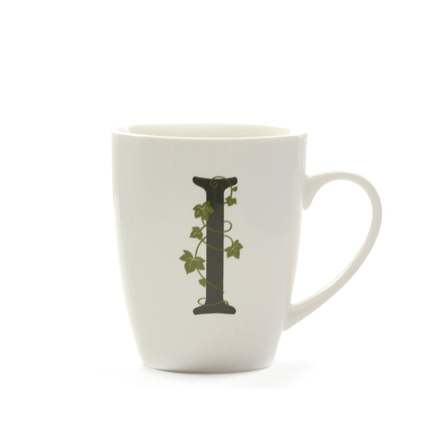 Tazza Mug lettera I La Porcellana Bianca in porcellana 380ml