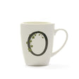 Tazza mug lettera O La Porcellana Bianca in porcellana bianca 380 ml