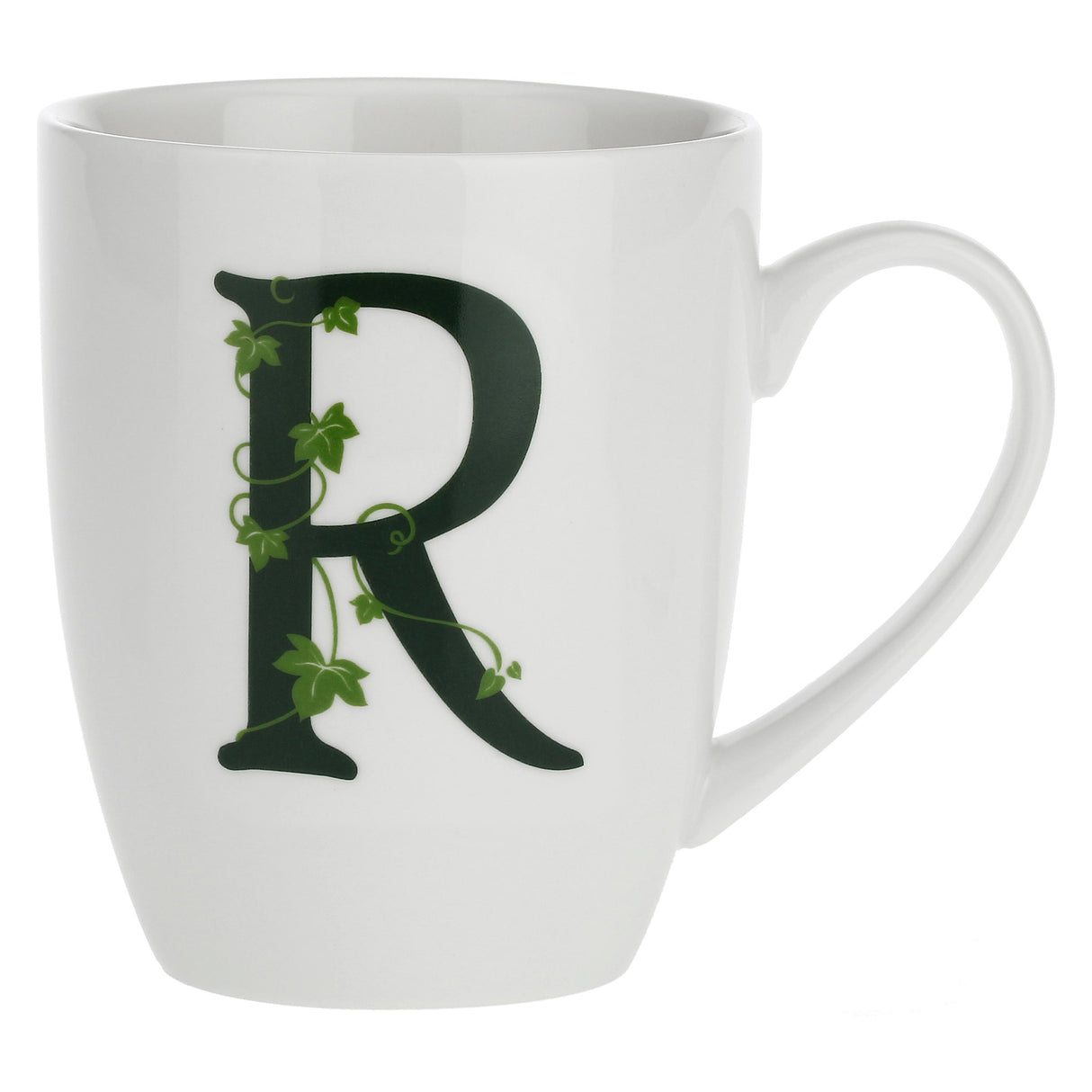 Tazza mug lettera R La Porcellana Bianca in porcellana bianca 380 ml