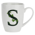 Tazza Mug Lettera S La Porcellana Bianca in porcellana bianca 380 ml